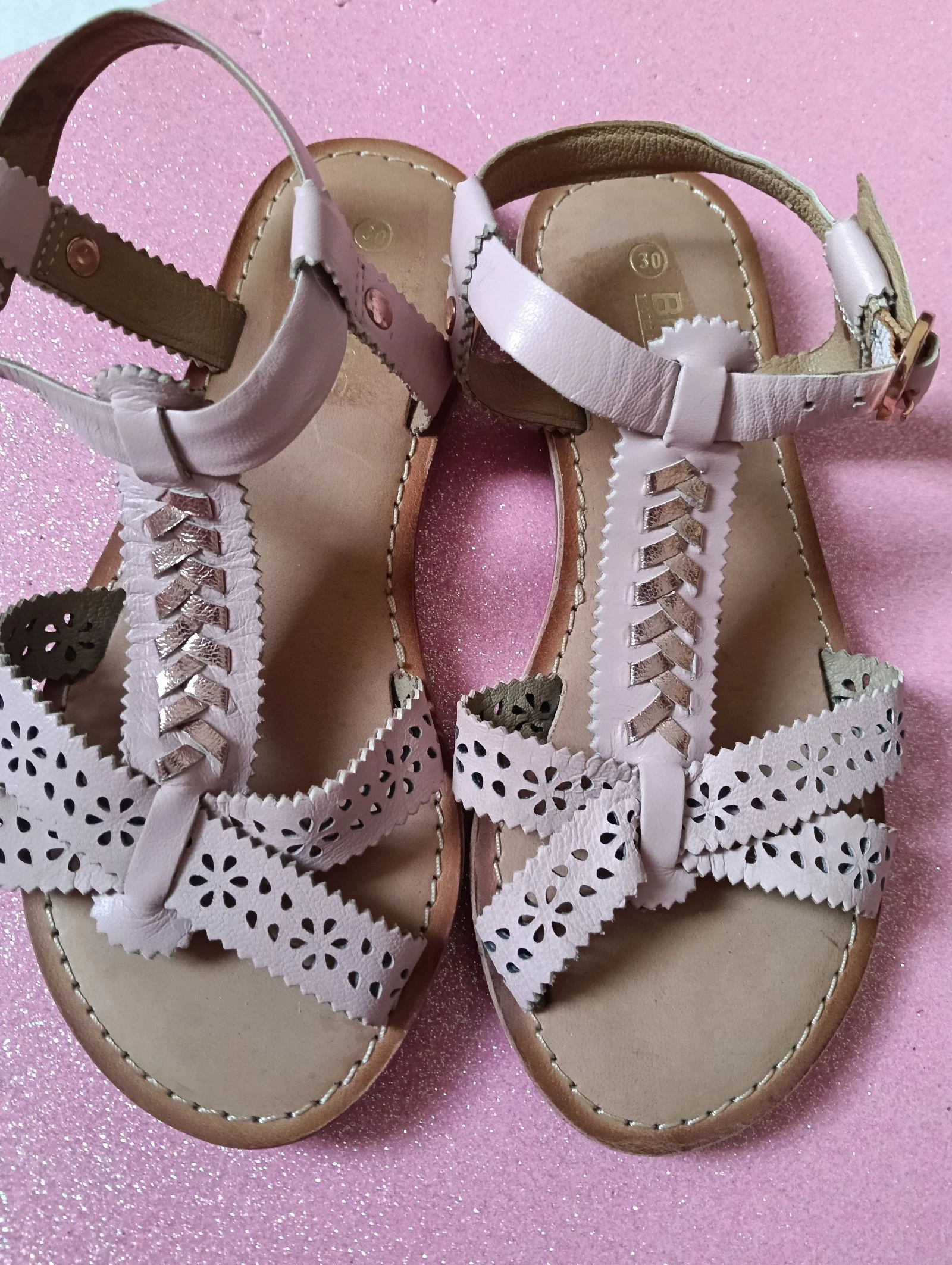 Lote Sandalen Brotes en Tex van leer – photo 5
